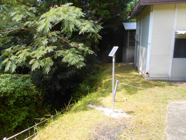 徳島県三好市・水道課様　池田町・越替配水池 IoT配水池水位監視センサー設置<3号機> 画像