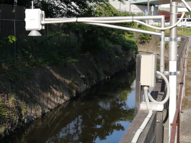 IoT超音波式河川等水位監視センサー 画像