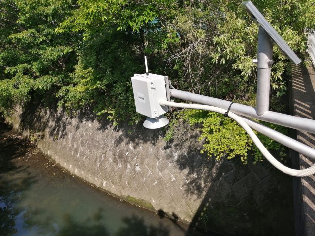 千葉県流山市・河川課様　水位(河川)監視装置保守点検業務を受託致しました。 画像